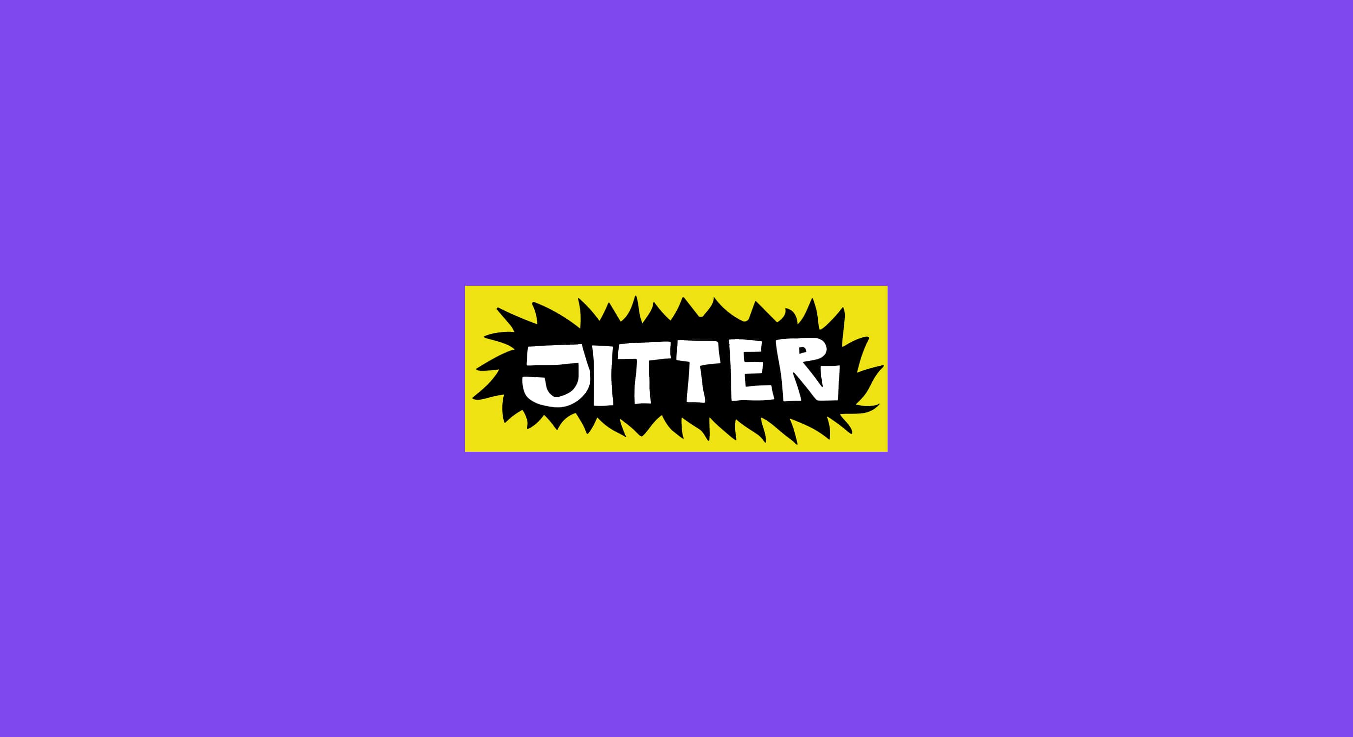 Jitter website cover