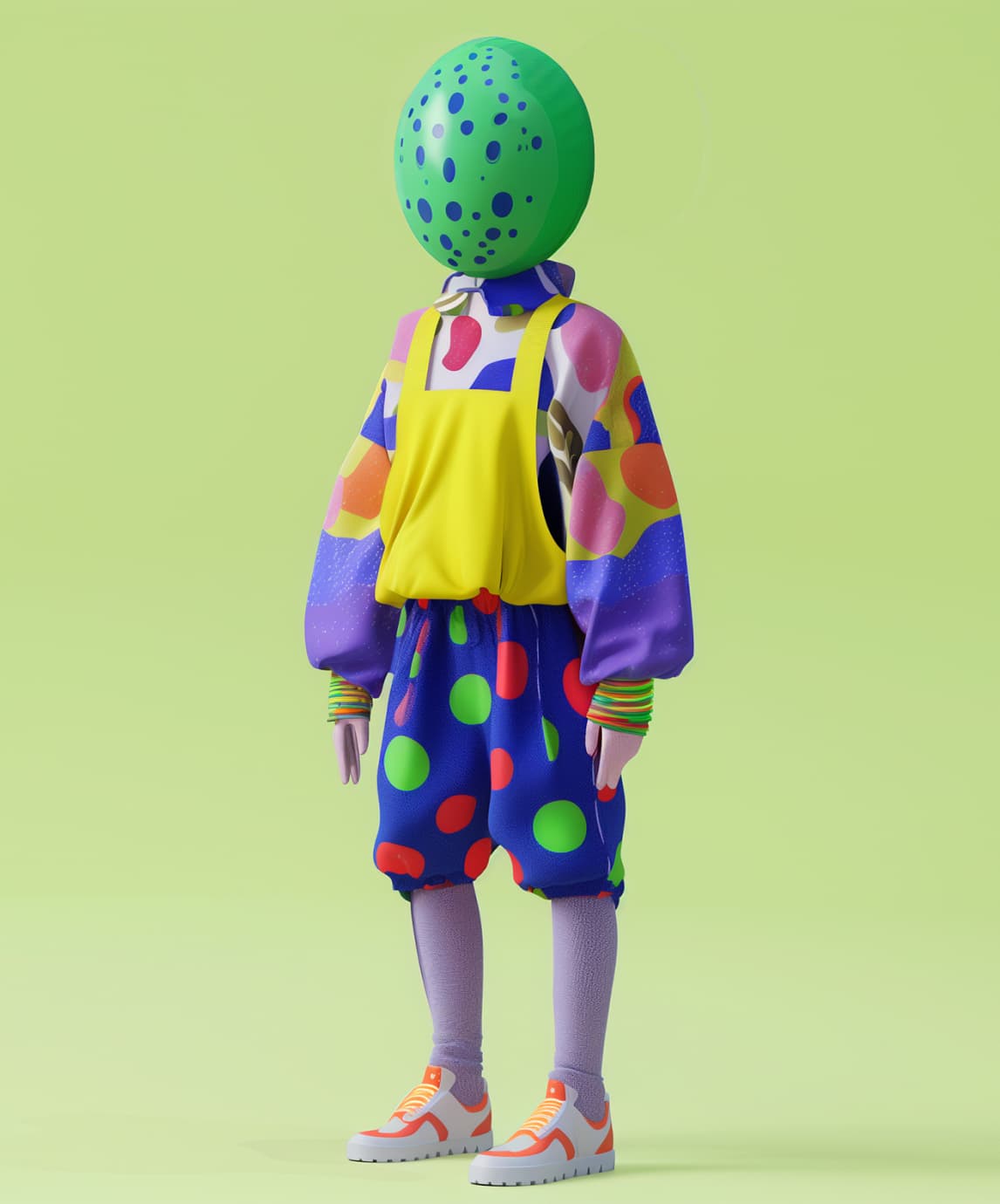 Illustration of a character from the MetaMask brand universe