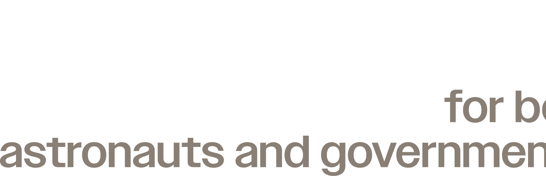 Vast brand label and mission statement
